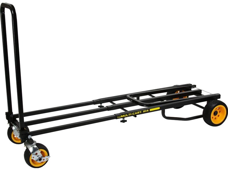 RockNRoller Multifunktionswagen R14G Tragkraft 317 kg Faltbarer 8-in-1-Multifunktionswagen