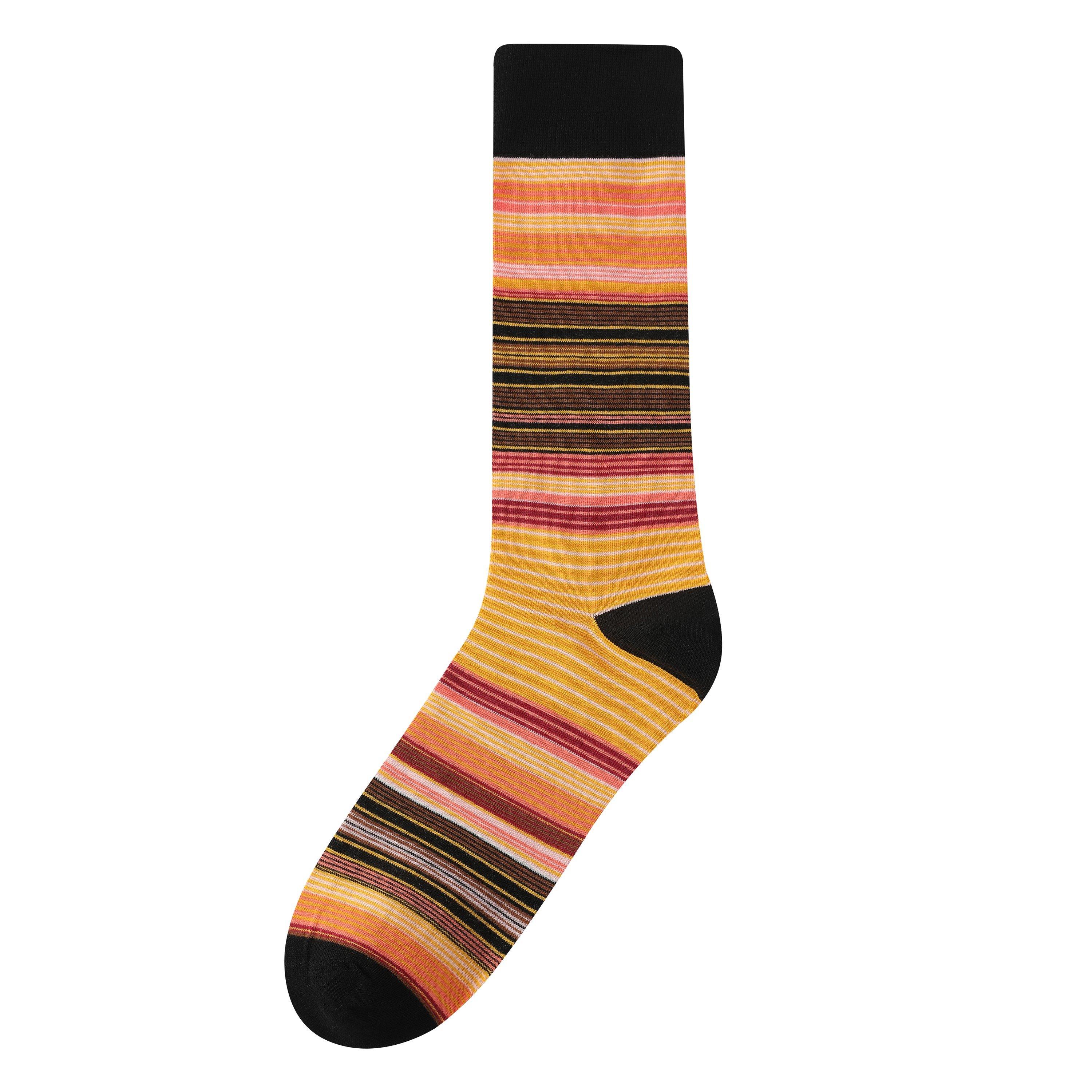 Firetrap 3pk Strip Sock Mens