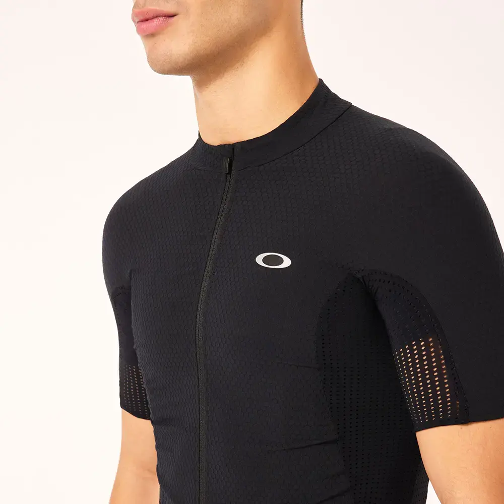 Oakley Endurance Ultra Vented Fietsshirt Korte Mouwen Zwart Heren