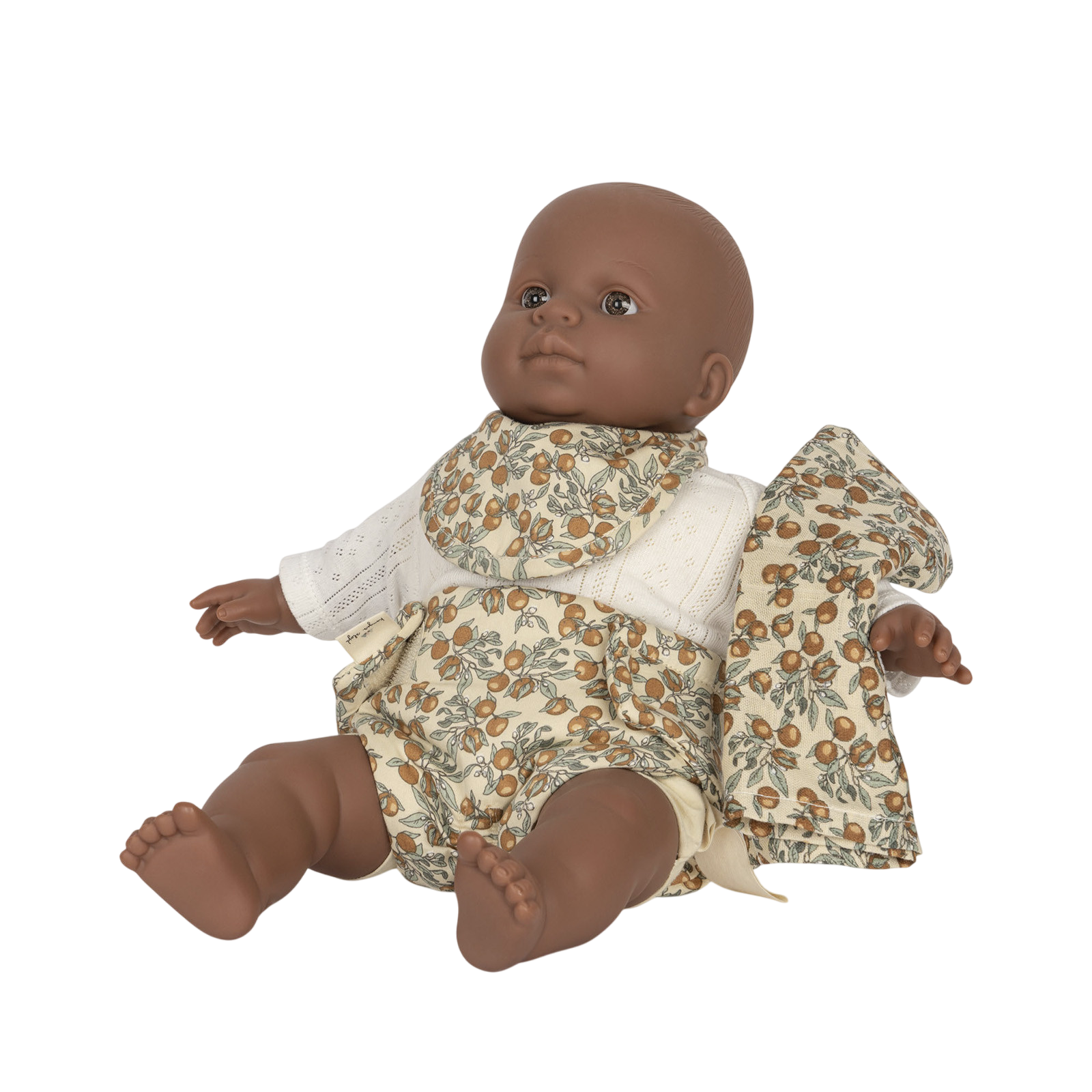 Puppen Wickelset Orangerie Beige
