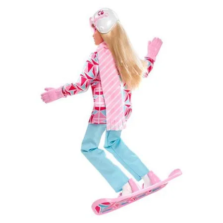 Barbie Snowboarderin Puppe, Barbie Set inkl. Zubehör
