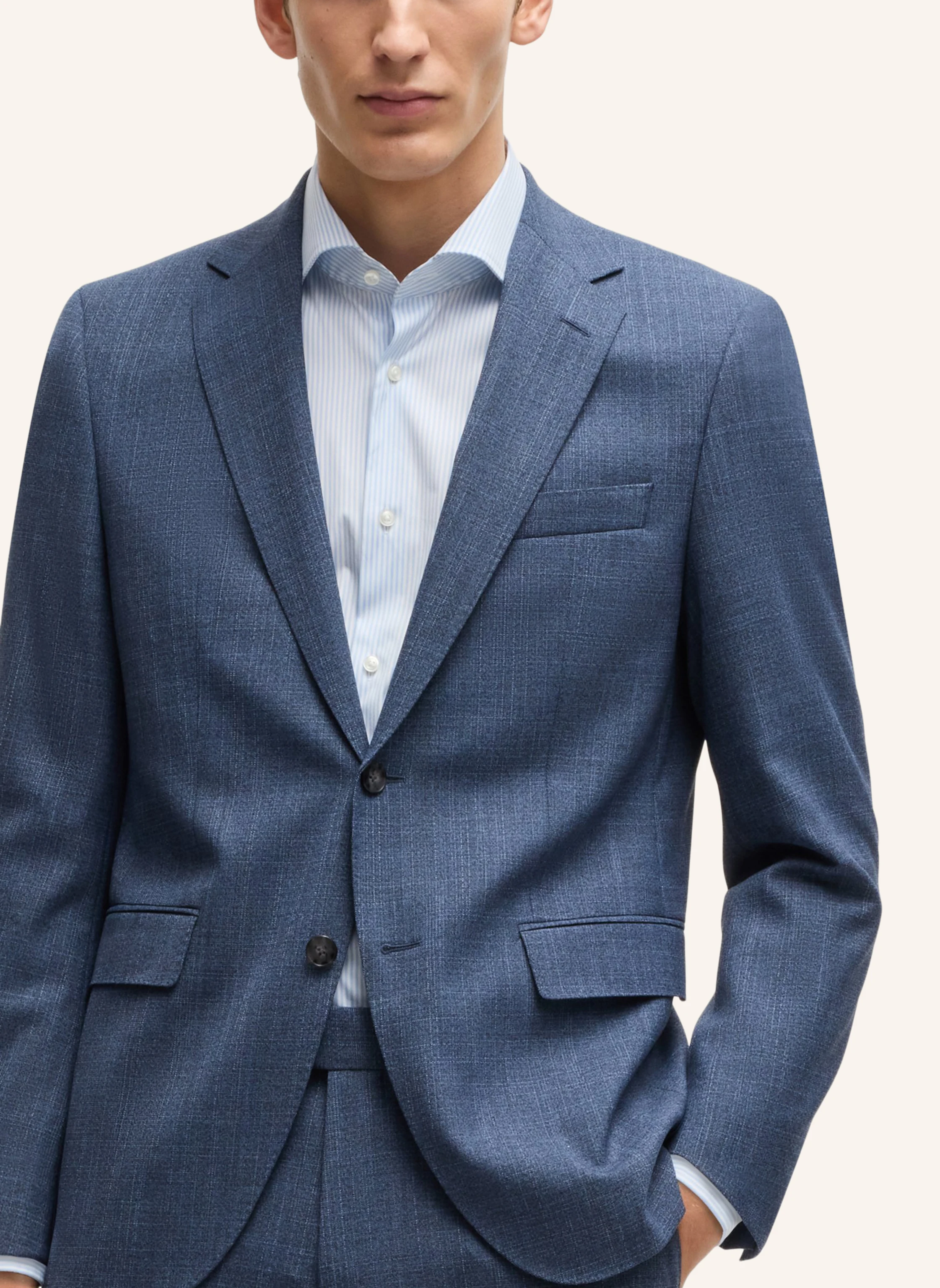 BOSS Business Hemd P-HANK-SPREAD-C1-222 Slim Fit