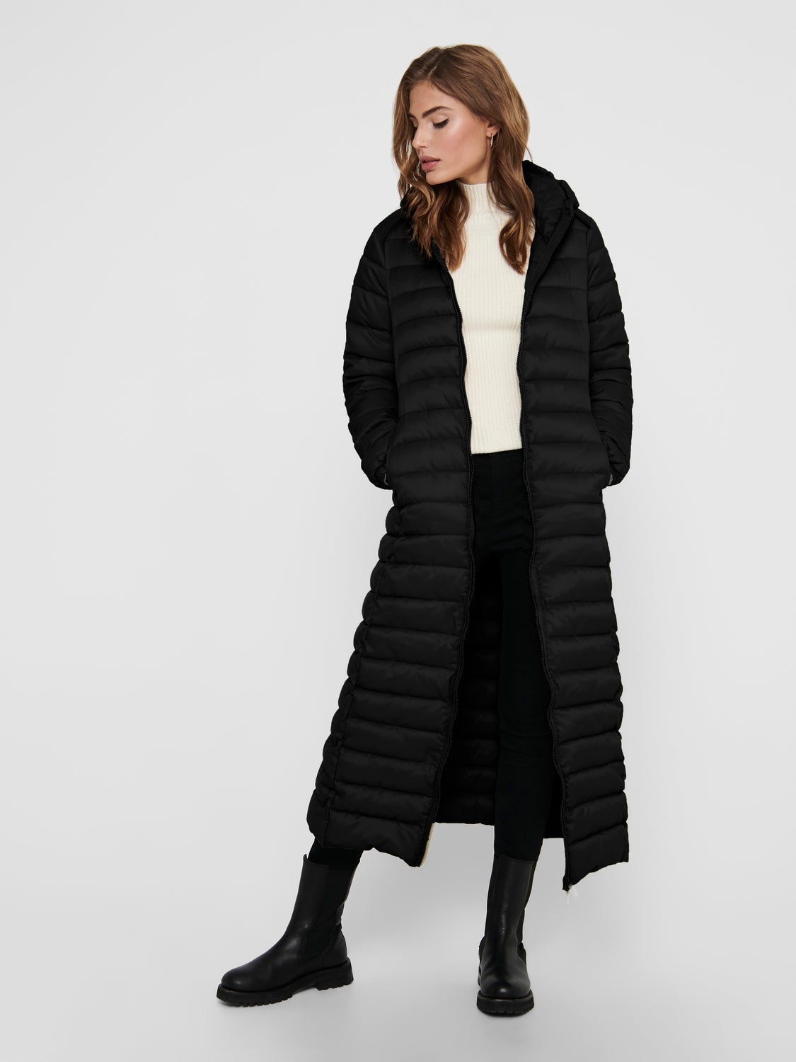 ONLNEWTAHOE Steppmantel Black