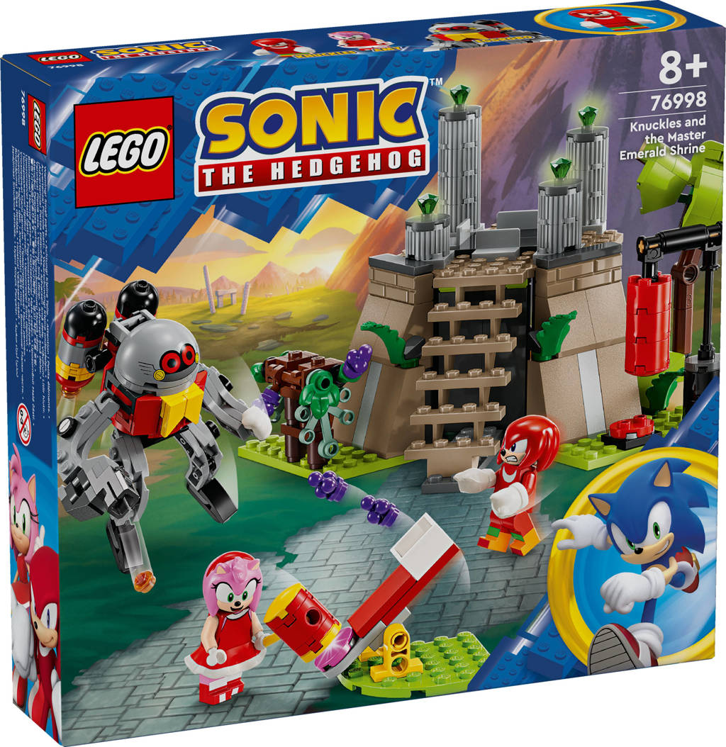 Knuckles en de Master Emerald tempel Bouwbare Speelgoed Game 76998 Sonic