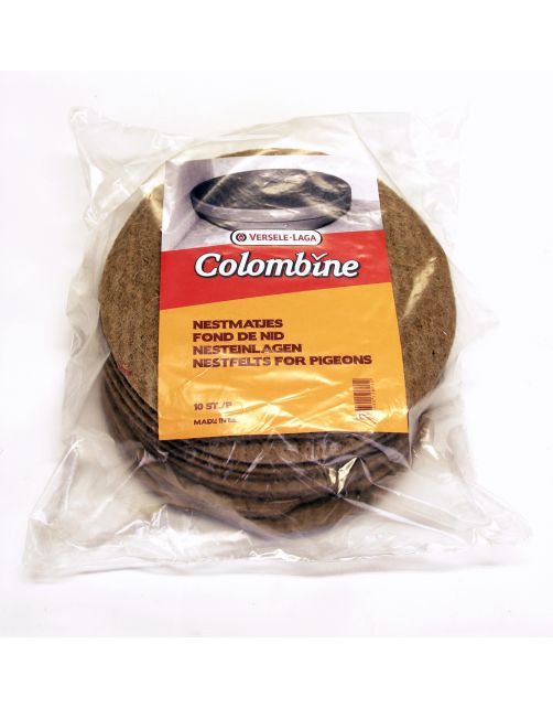 Colombine Nestmatjes - Duivenbroedartikelen - 10 stuks