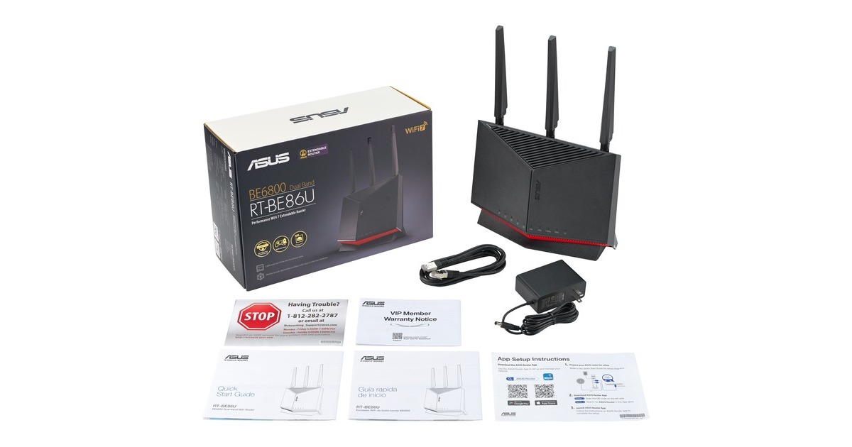 ASUSRT-BE86U router