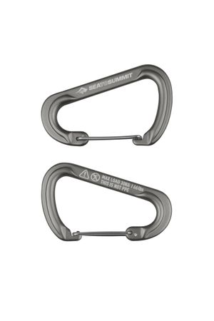 Multifunktions-Karabiner SET  grey  Gross, 2er Set