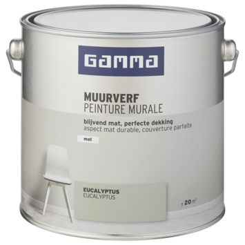 GAMMA muurverf mat 2,5 L eucalyptus