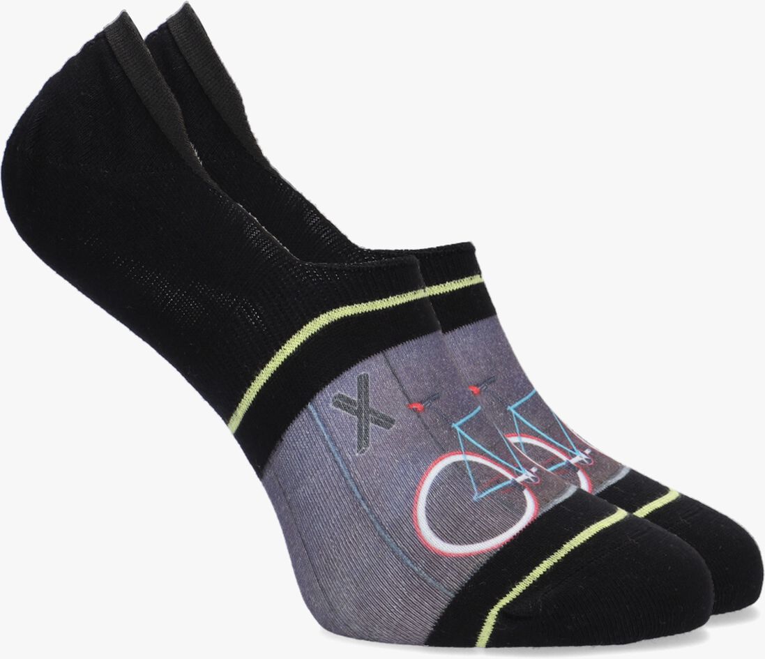 XPOOOS zwarte xpooos sokken bike invisible