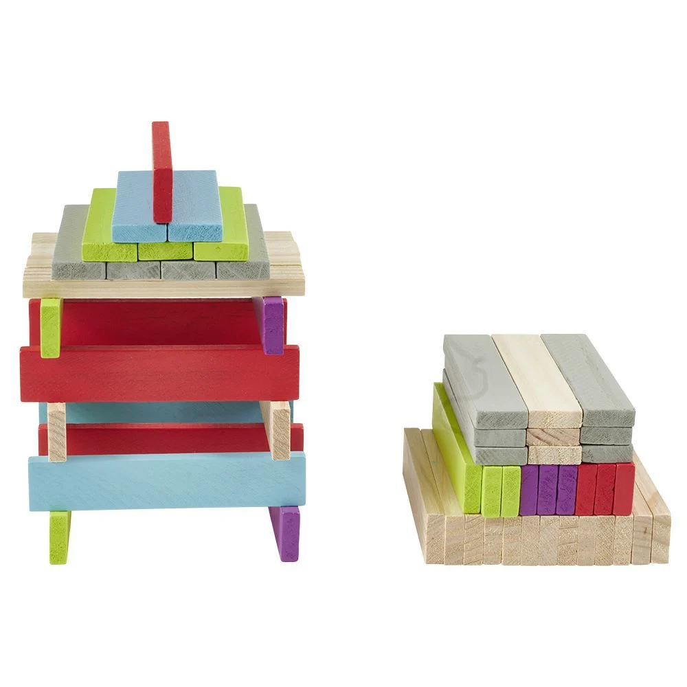 Jeu de construction en bois 200 pièces