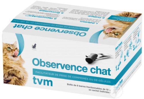 Tvm Observence Chat Barres Fractionnables Pièces 6x10g