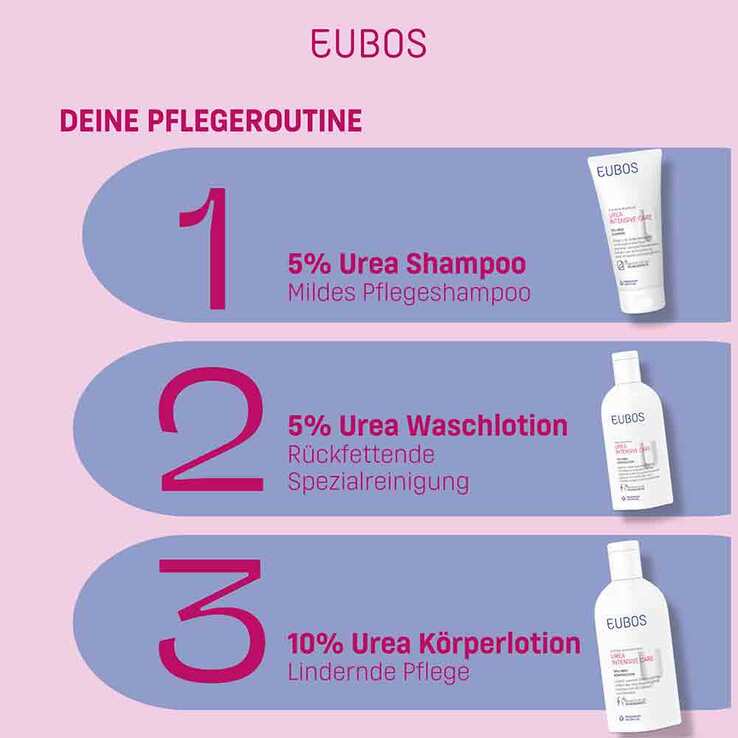 Eubos Trockene Haut Urea Shampoo 5%, 200 ml
