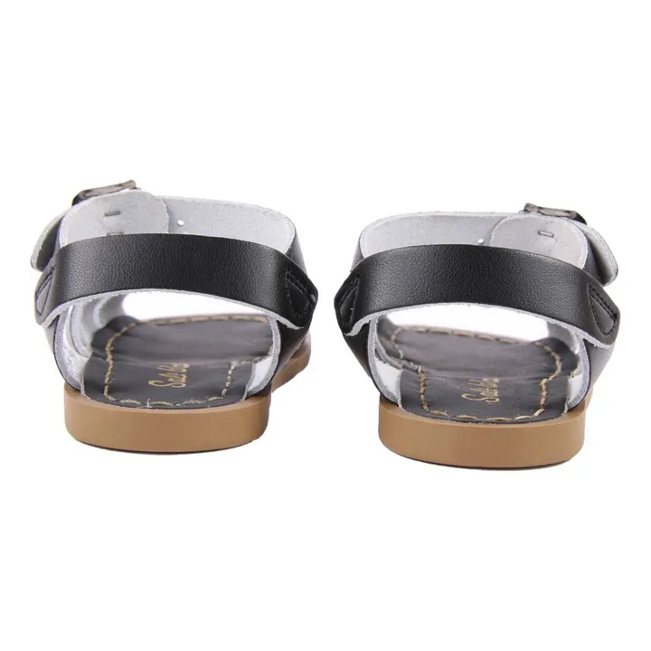 Salt-Water Sandales Cuir Waterproof Original | Noir