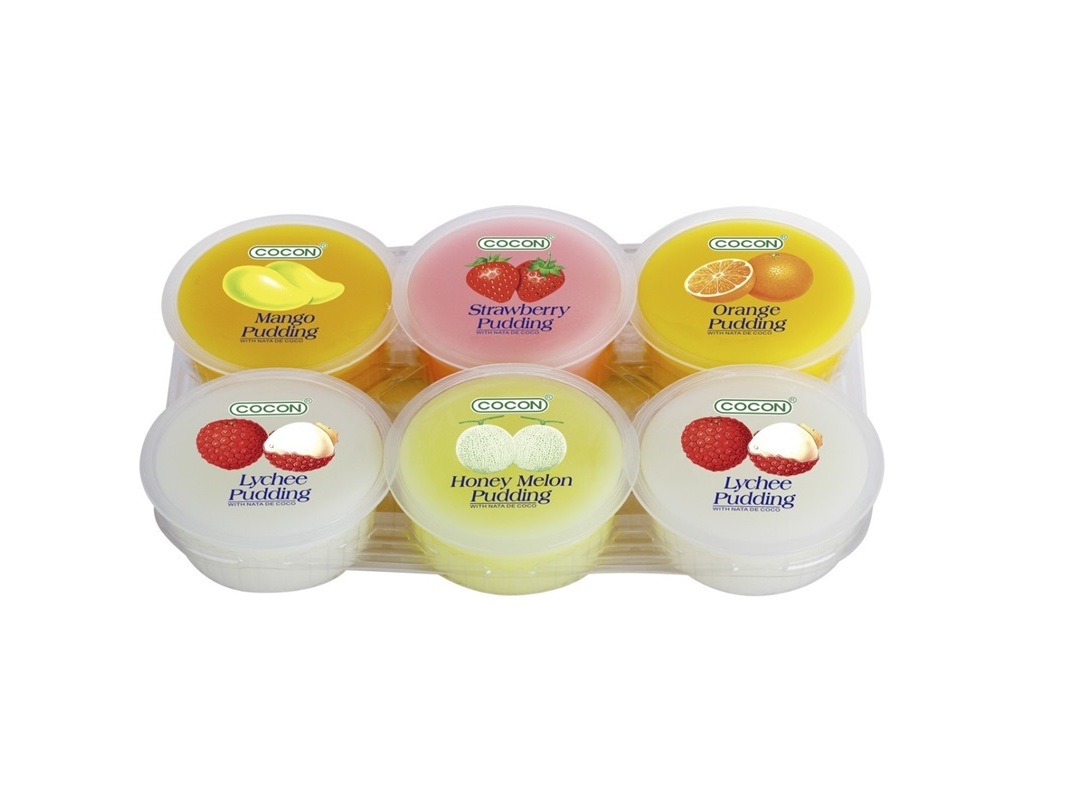 PUDIM COCON SABORES SORTIDOS 480G (6UN)