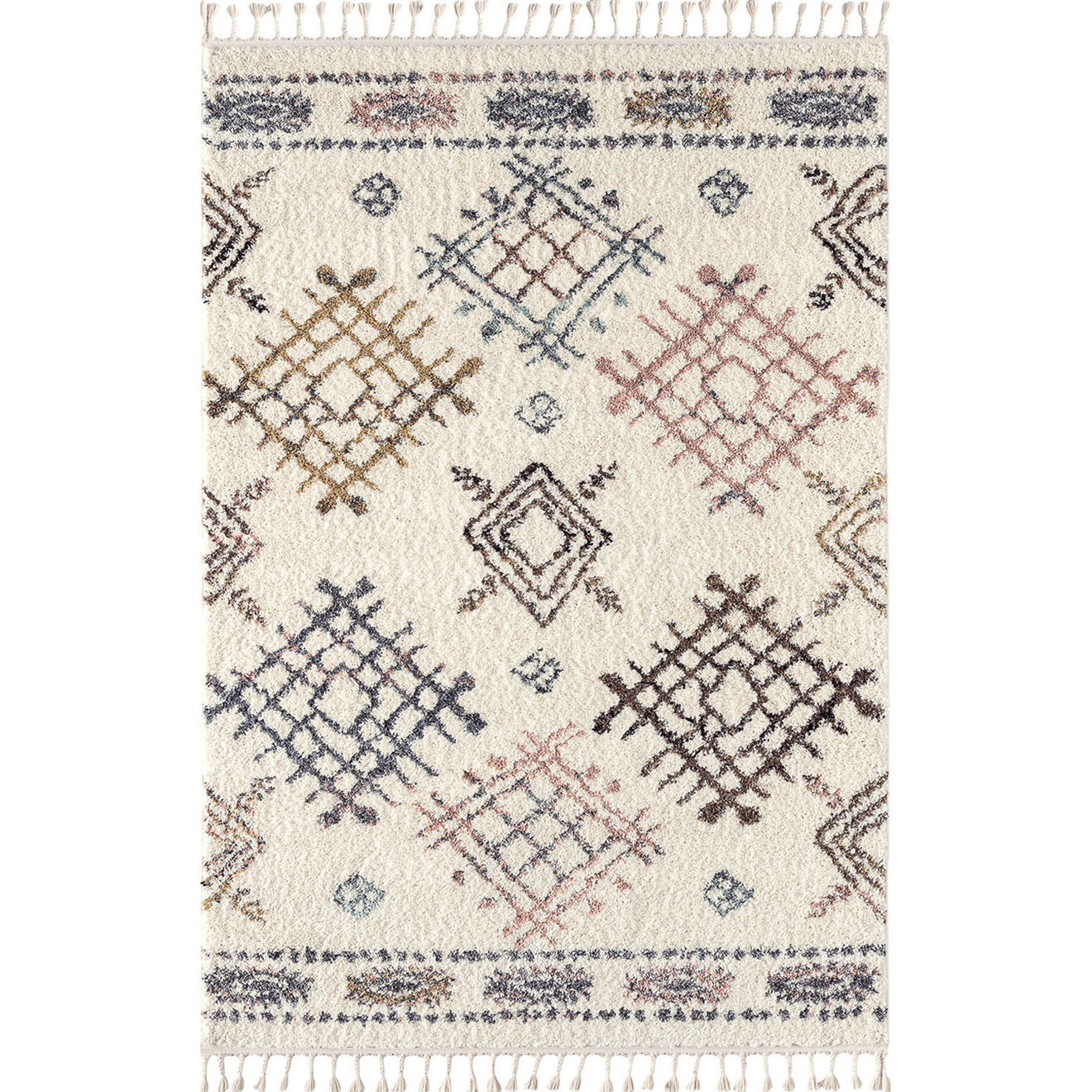 Nazar Rugs Tapis delya crème - 80x150 cm