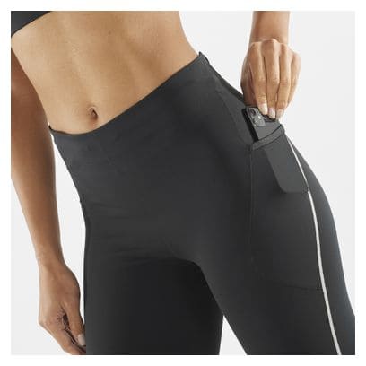 Collant Long Femme Salomon Sense Stow Noir