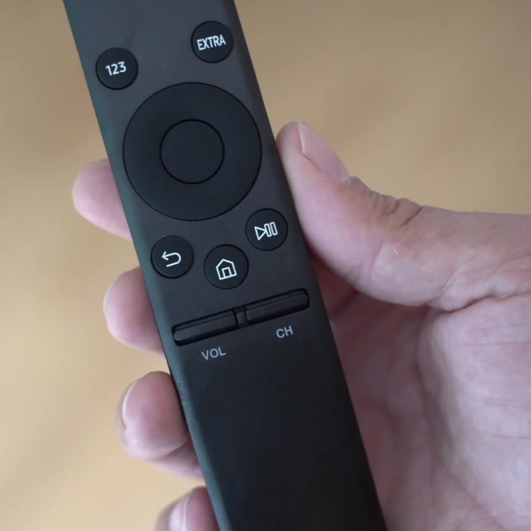 Universal Remote Ersatz Fernbedienung für Samsung Smart TV (Batteriebetrieben) - Schwarz