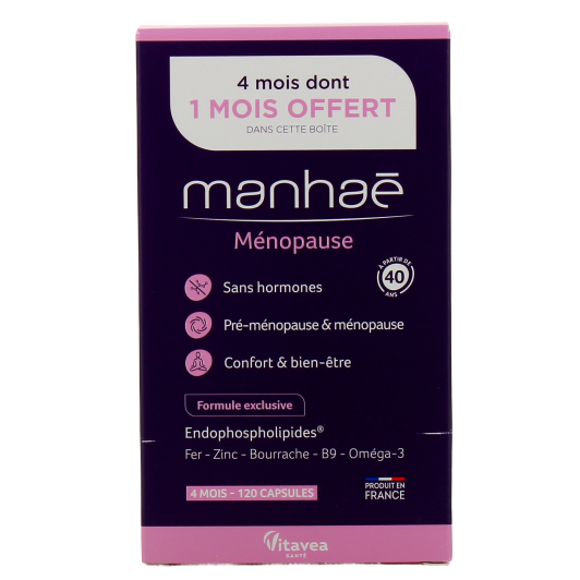 Manhaé Ménopause - Sans hormones