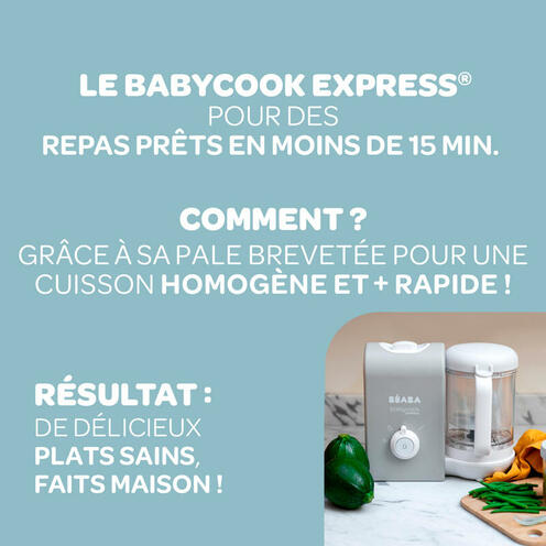 Babycook Express Gris Velours - BEABA