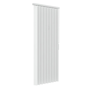 GAMMA verticale lamelset kunststof 89 mm 5084 wit 90x250 cm