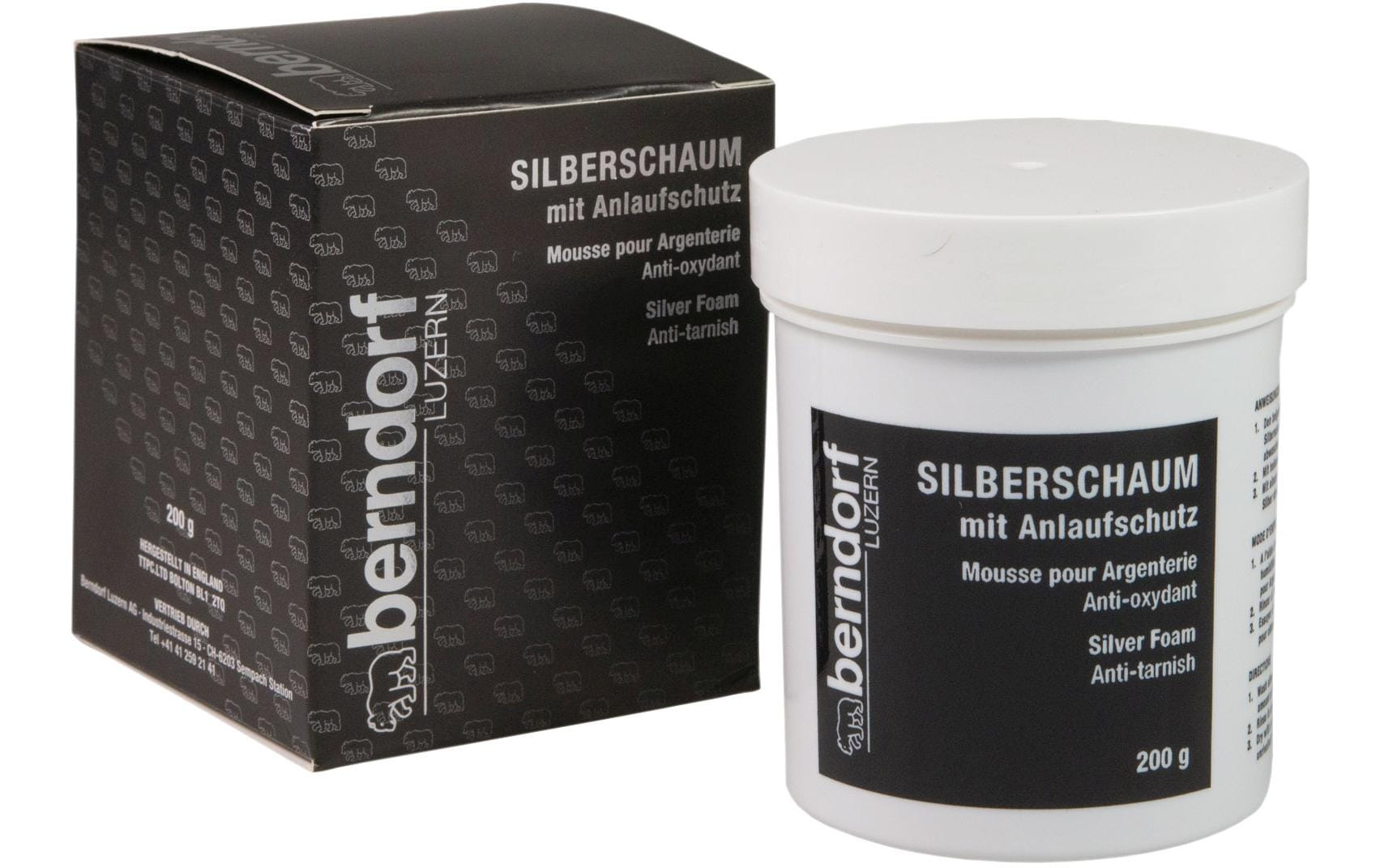 Edelstahlreiniger Silber-Politur mit Anlaufschutz, 1 StückEdelstahloberflächen- und Silberreiniger