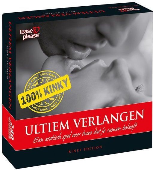 Tease & Please Ultiem verlangen 100% Kinky - Rood - Erotisch Bordspel