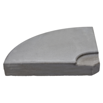 Parasolvoettegel Zilver 25kg
