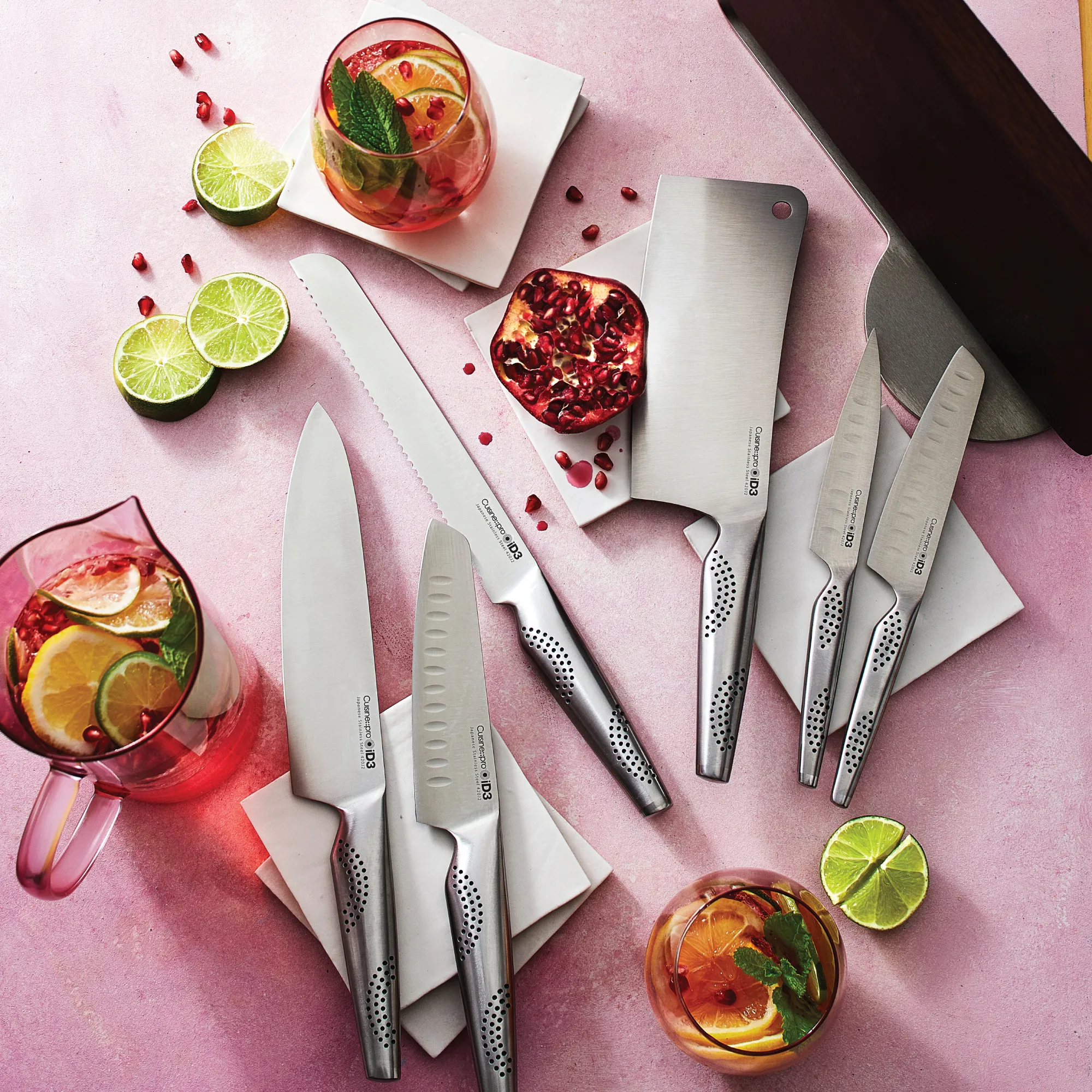 THE CUSTOM CHEF™ iD3® Nakano Knivblok - 7 dele