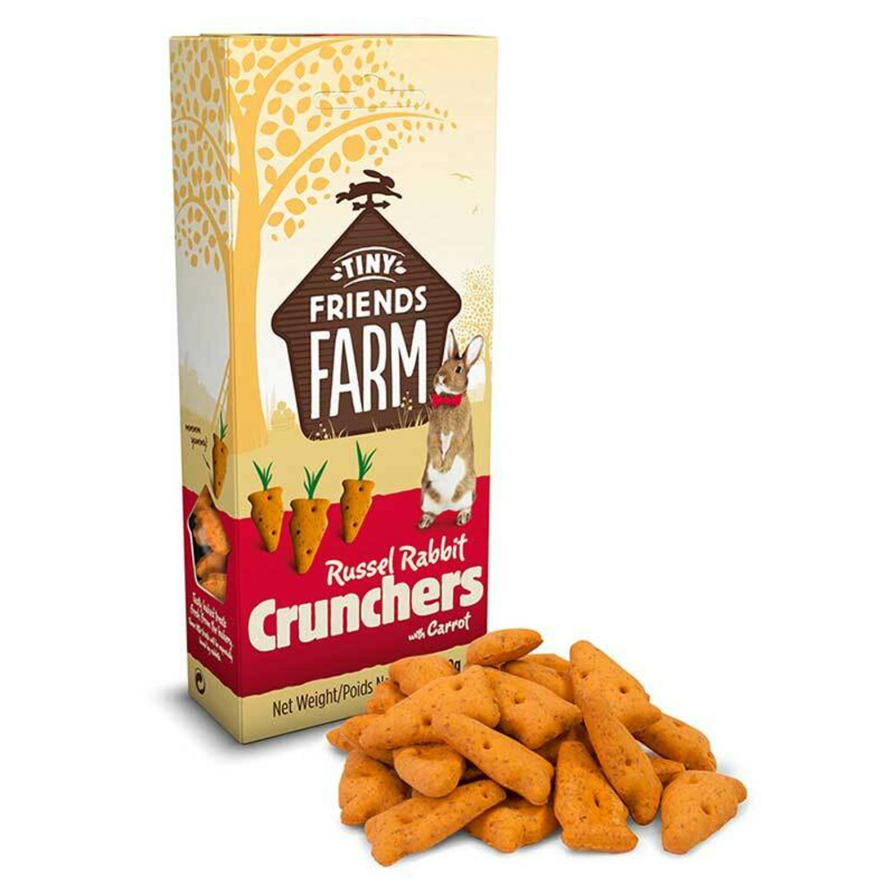 Tiny Friends Farm Russel Rabbit Crunchers120 gr