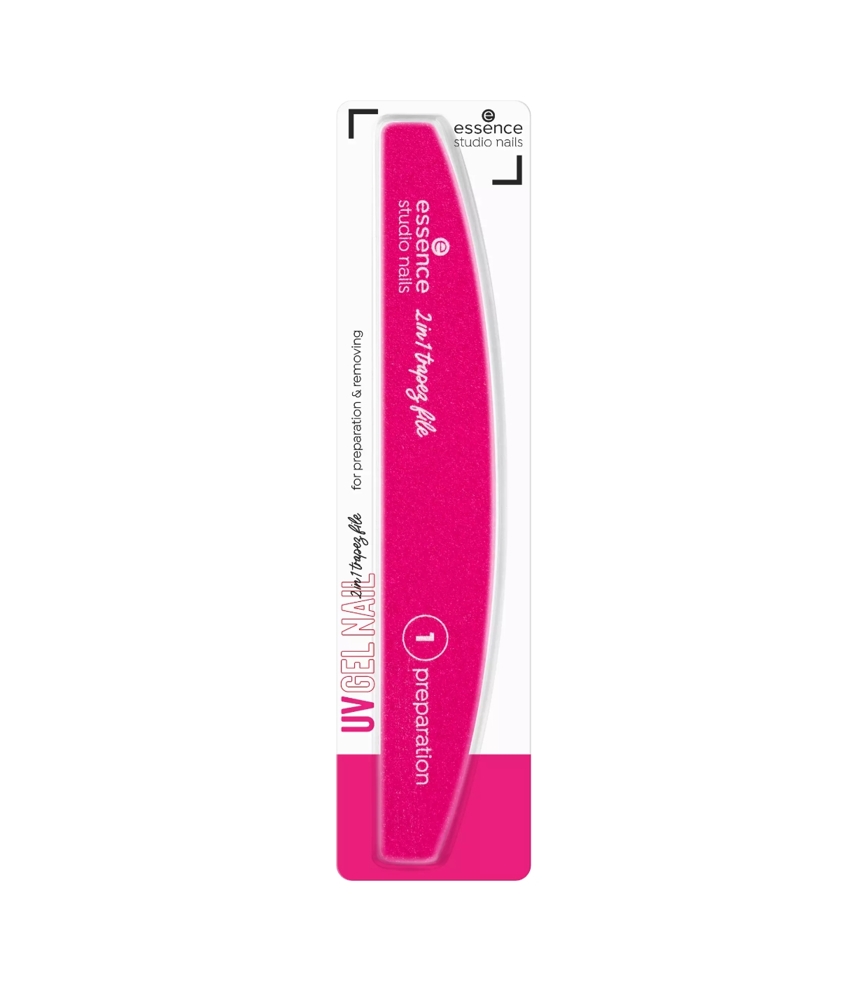essence - *UV GEL NAIL* - lixa de unha 2 em 1