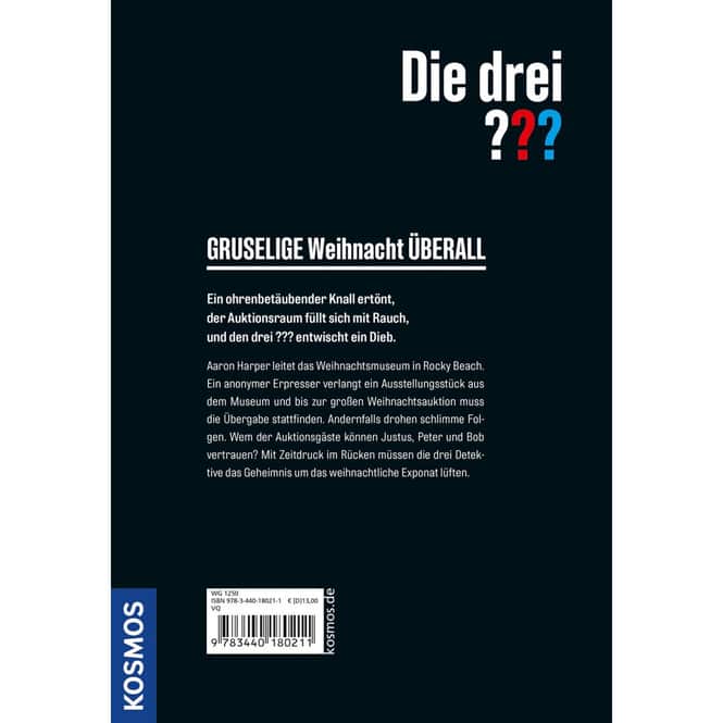 Die drei ??? - Gruselige Weihnacht überall - Adventskalender-Buch