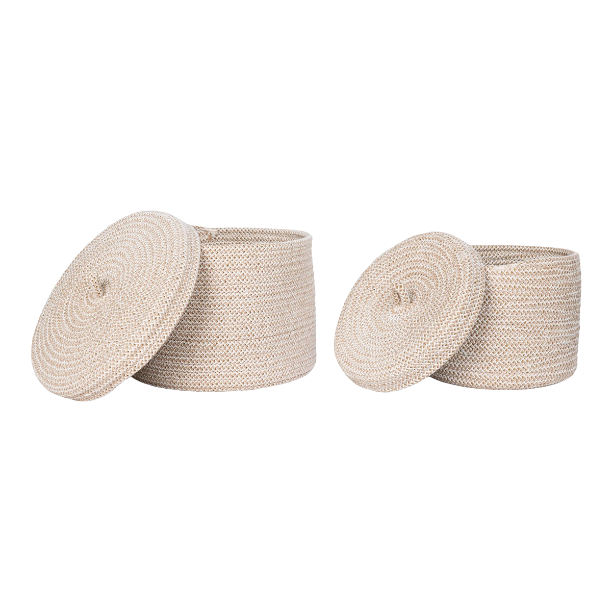 Artichok Camille Katoene Manden Set van 2 - Beige