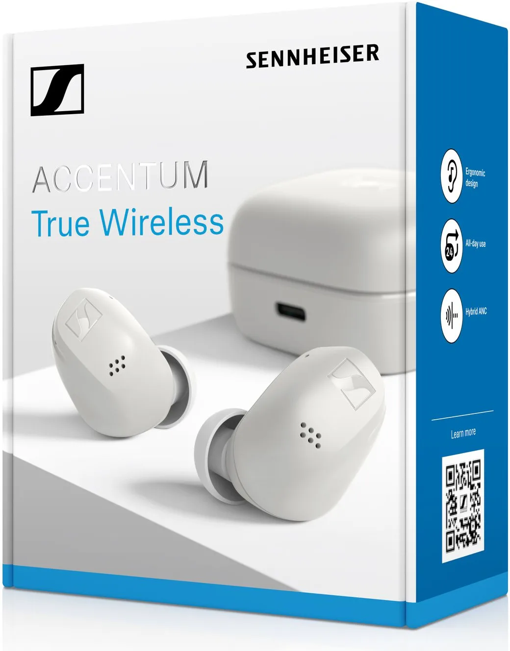 Sennheiser Accentum True Wireless Blanc Écouteurs True Wireless