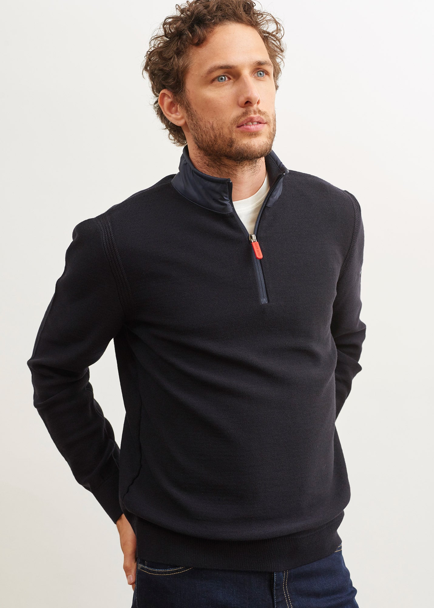 Pull en laine mélangée Pomeroy