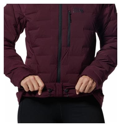 Doudoune Femme Mountain Hardwear Stretchdown Hoody Bordeaux