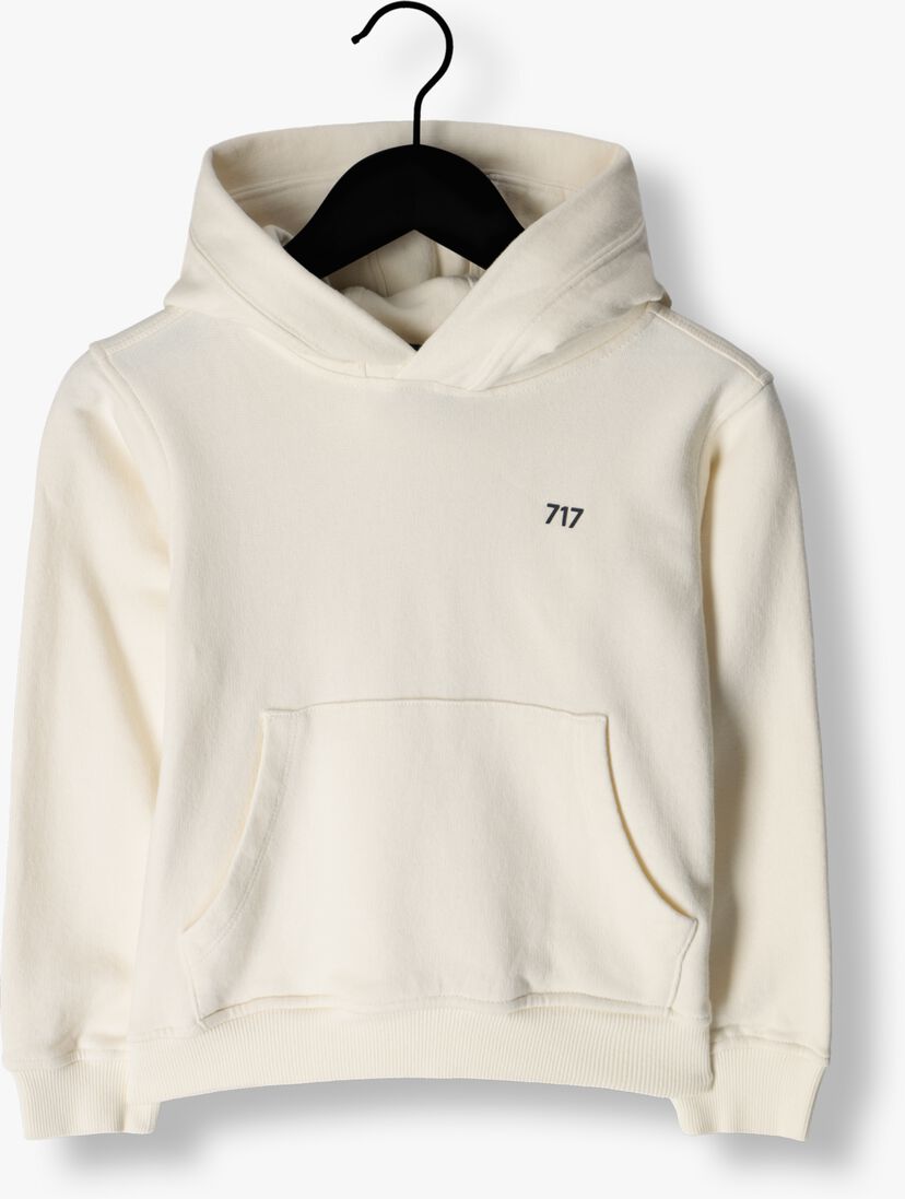 SEVENONESEVEN witte sevenoneseven trui hooded sweater