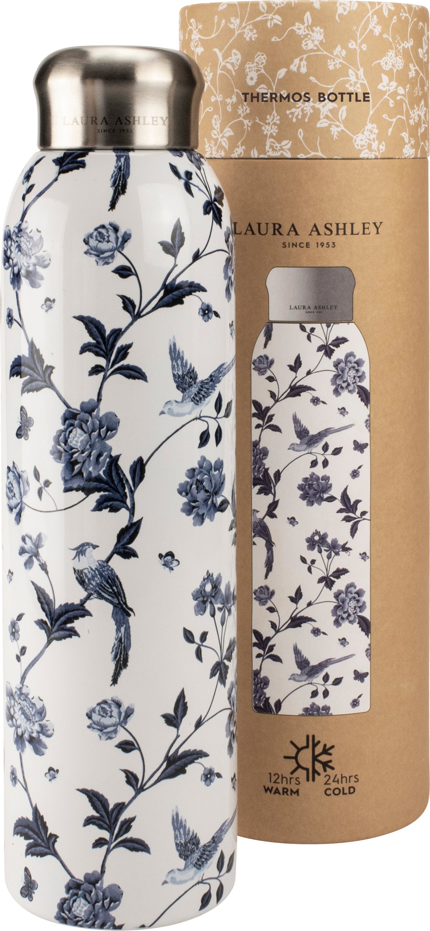Laura Ashley thermosfles Summer Palace blauw 500 ml