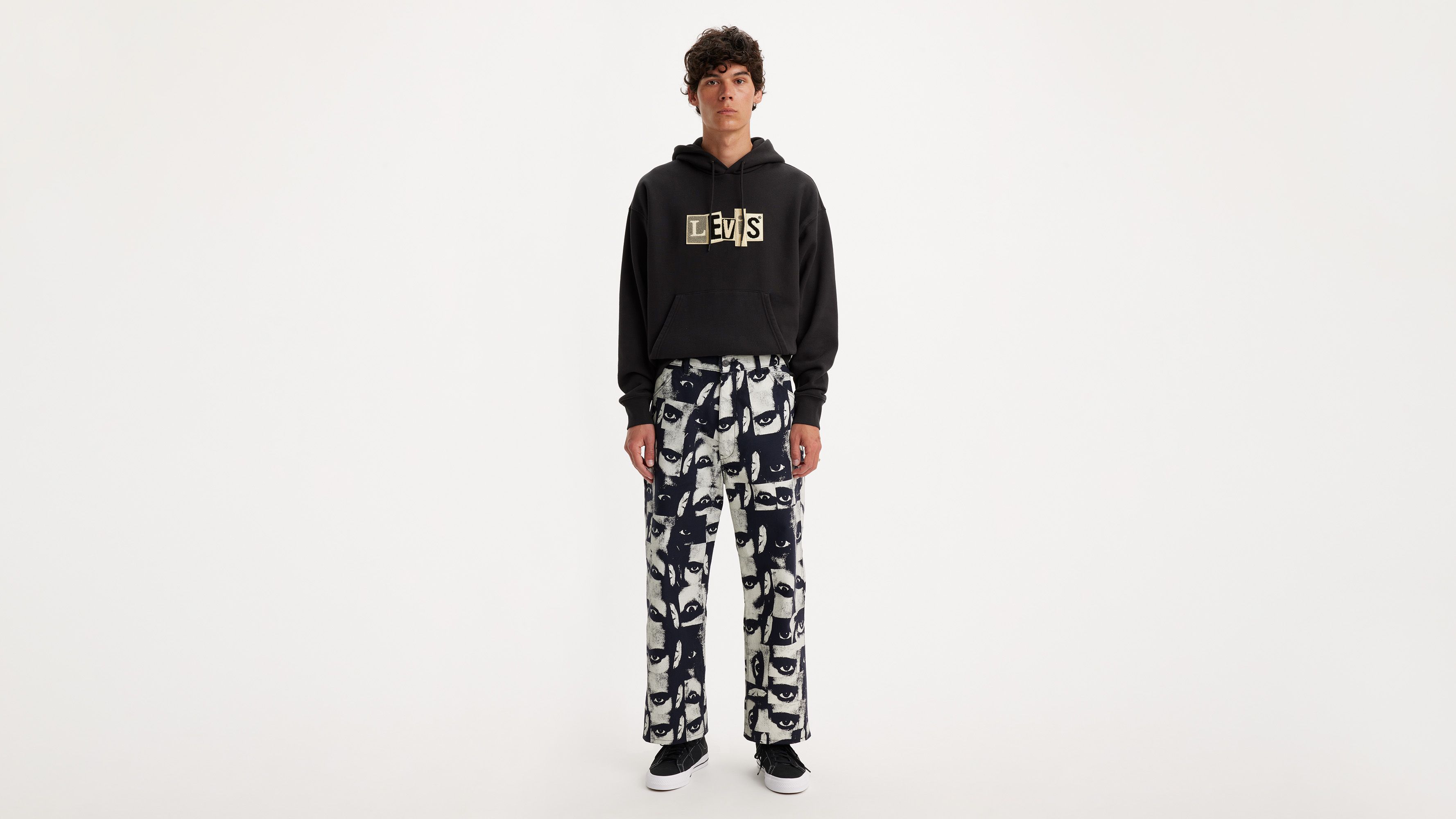 Levi's® Skateboarding pantalon court Carpenter - Roemello - Blanc