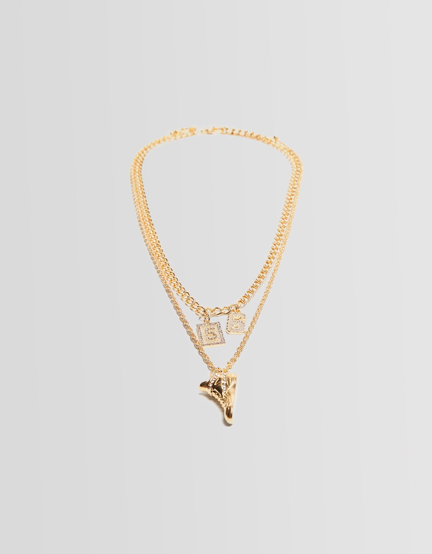 Conjunto de 2 colares com números