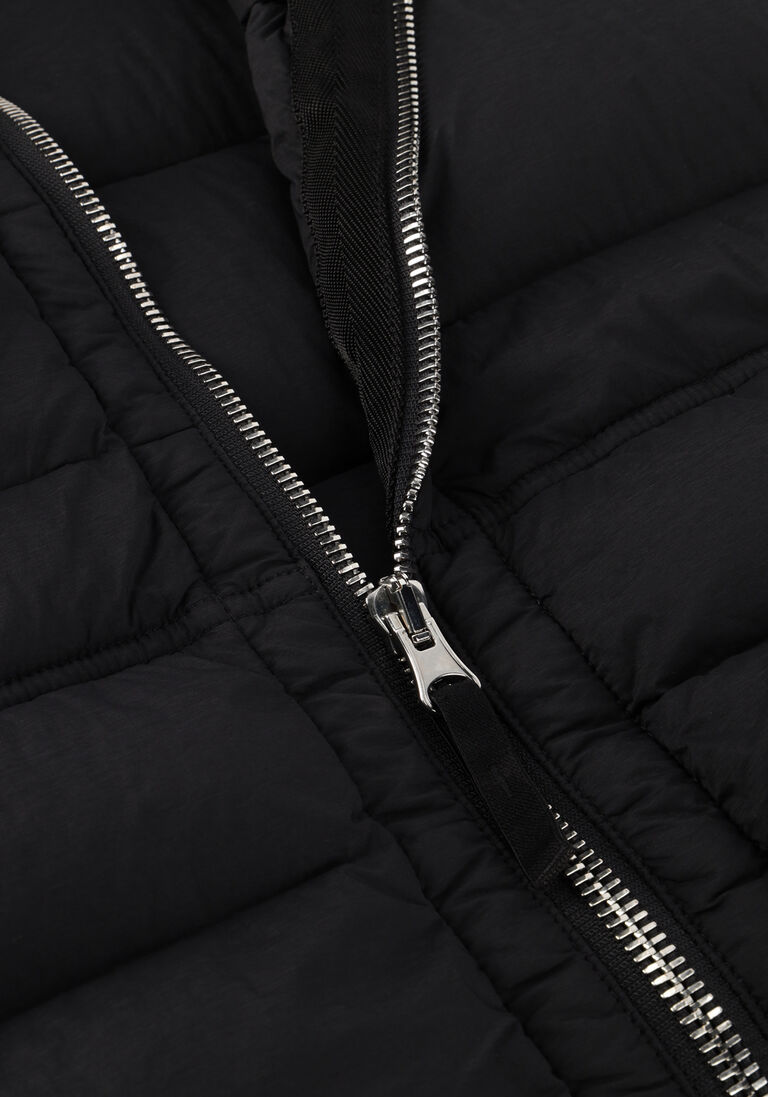 zwarte stone island bodywarmer vest