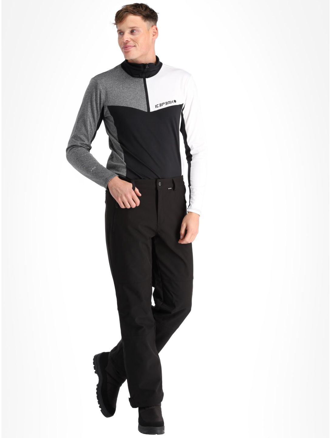 Frankfurt softshell skibroek heren  kort model