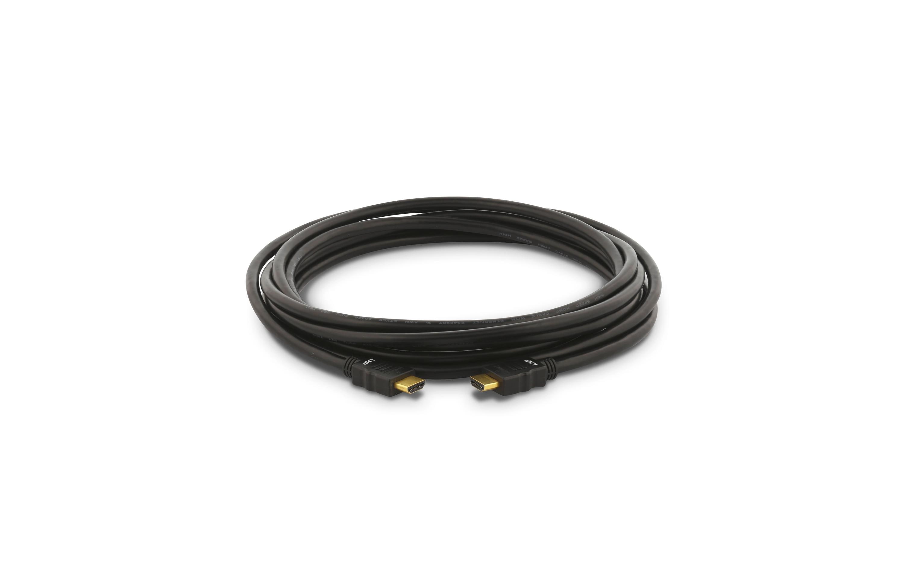 Kabel HDMI 2.0 4K, 60 Hz HDMI - HDMI, 5 mLMP 16250 HDMI-Kabel 5 m HDMI Typ A (Standard) Schwarz