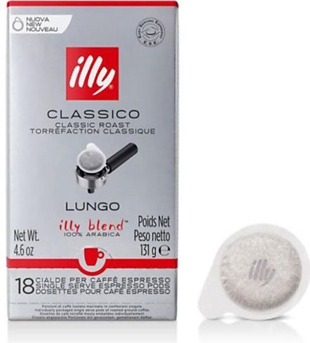 illy - ESE Servings Monodose Classico Lungo - Koffiepads - 18 stuks
