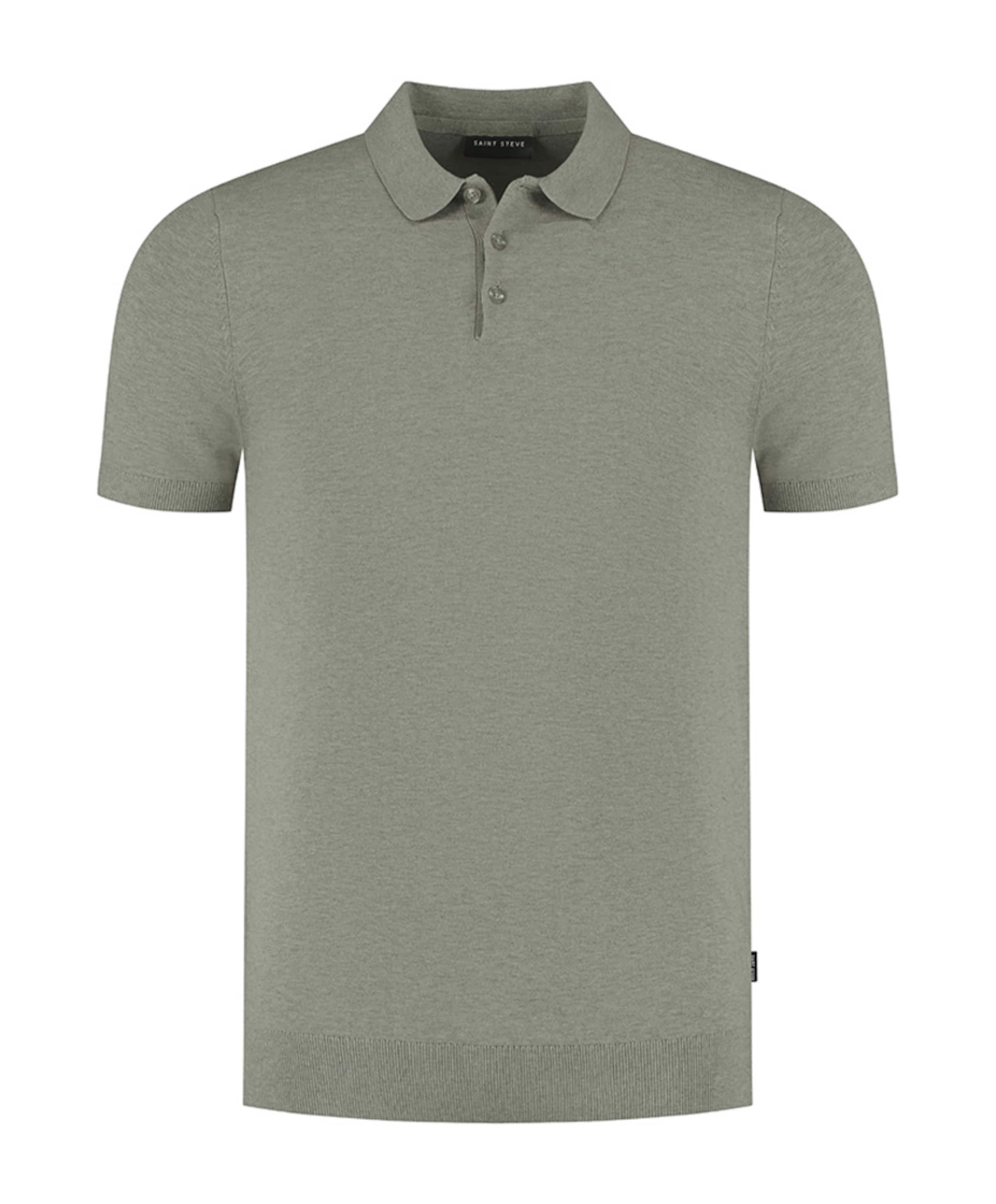Saint Steve Heren polo groen