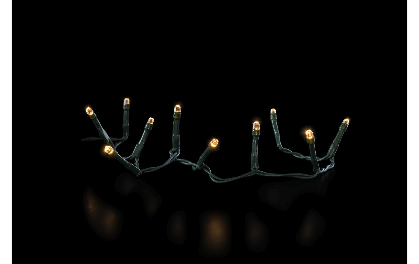 LED-Lichterkette Recharge String 10 m, 200 LED, GrünIn-/Outdoor Lichterkette
