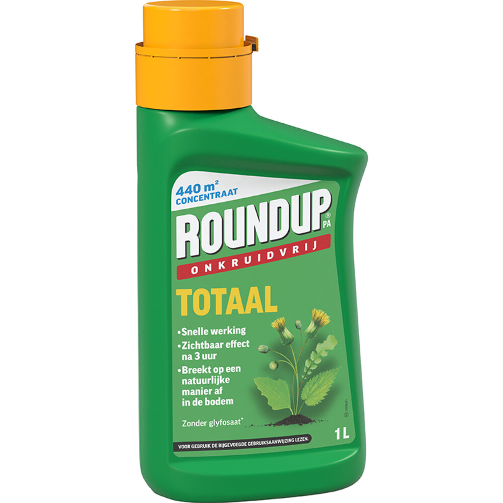 Roundup PA Totaal Onkruidvrij Concentraat1 liter