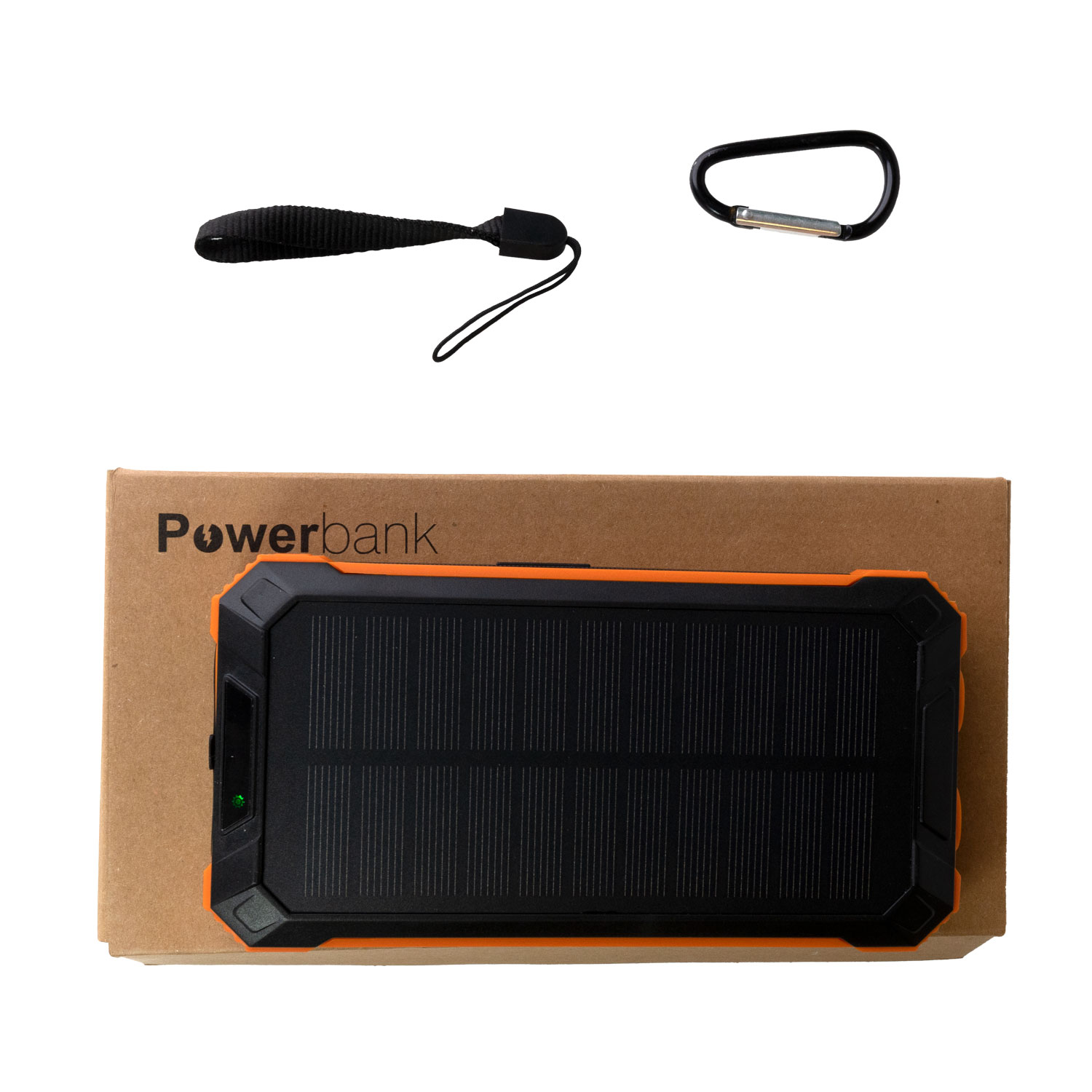 North Trail Powerbank 20000mAh<br>Med solcelle panel