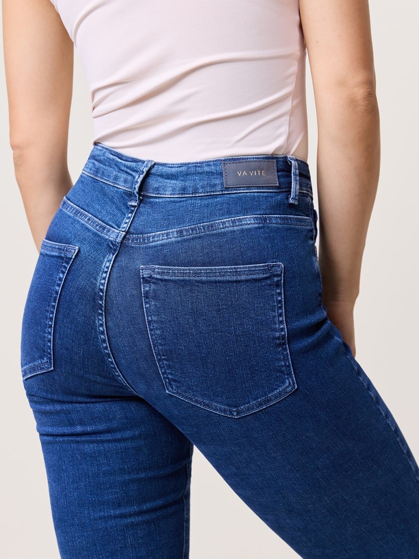 Sophia Straight Jeans Stonewashed