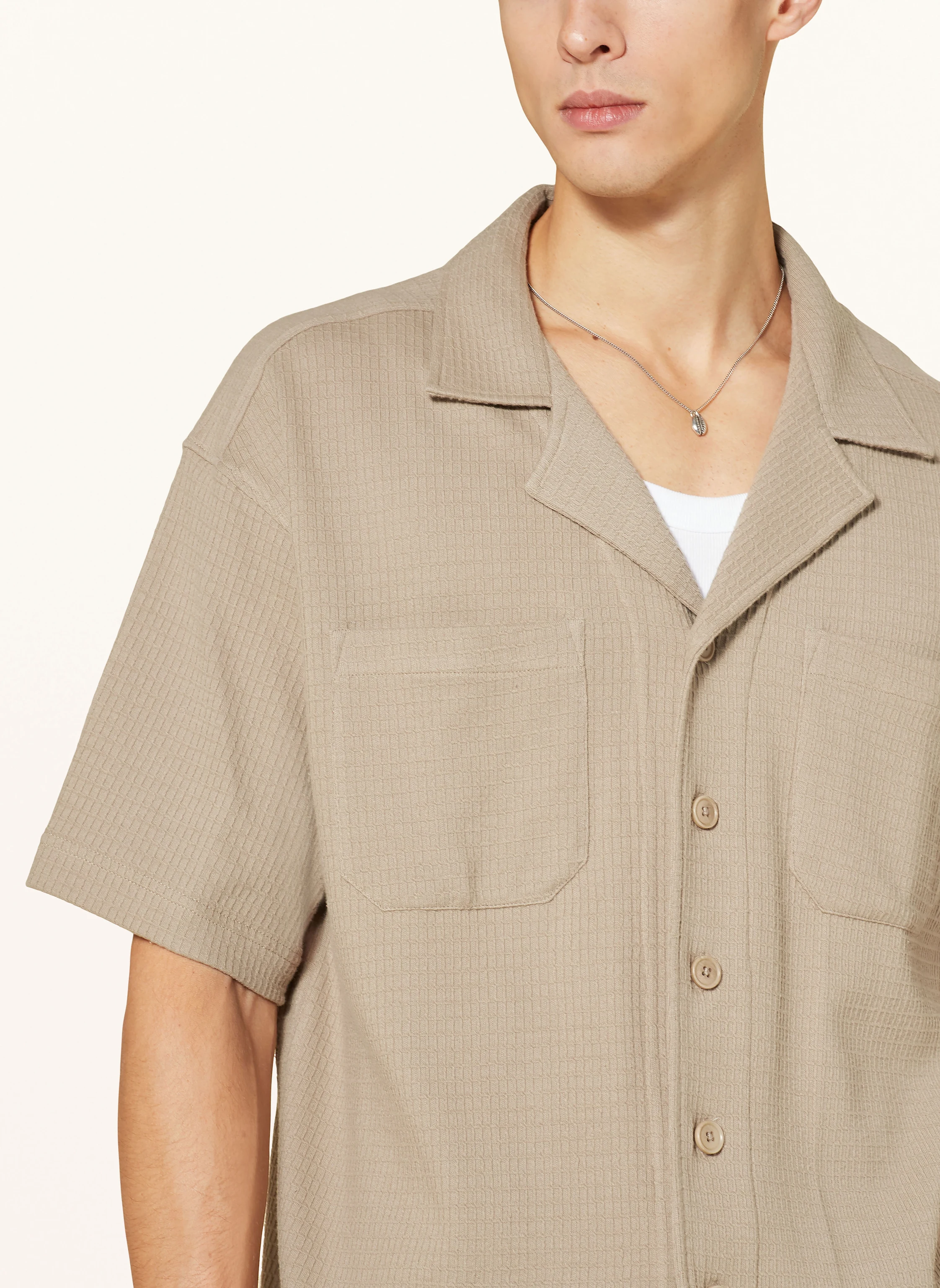 DRYKORN Resorthemd LAUWRENZ Comfort Fit aus Jersey
