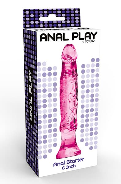 ToyJoy Anal Starter Dildo Pink 16 cm Analdildo